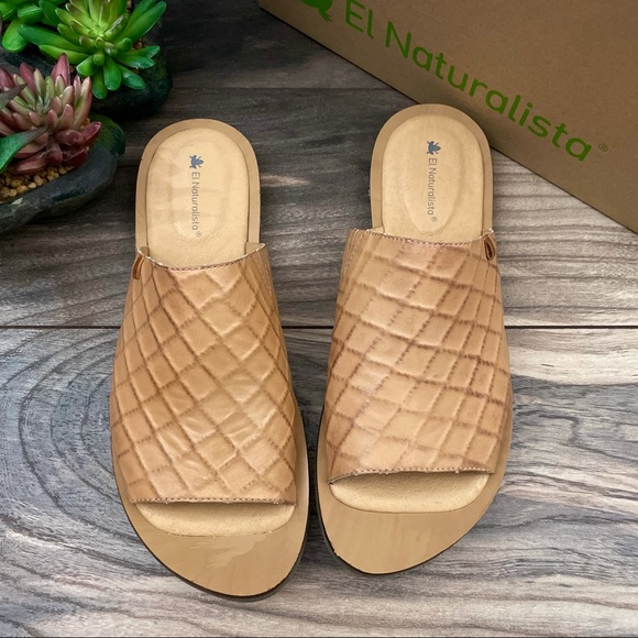 NIB El Naturalista Tulip N5185 Slide Sandal EU 39 - Picture 2 of 13